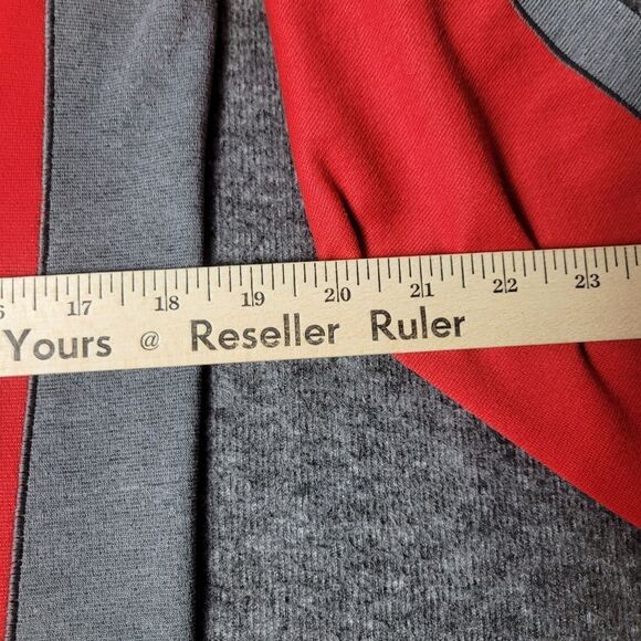 Patagonia Capilene3 Midweight Jacket Mens Adult Size S Red Gray Quater Zip - Picture 7 of 8